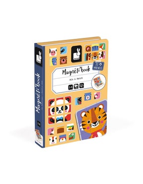 Janod Mix and Match Magnetic book