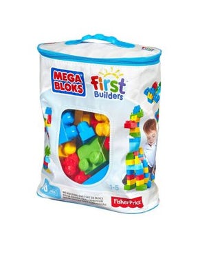 Mega Bloks Classic Buildable Bag - 60 Pieces