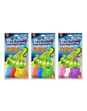 Zuru Bunch O Balloons 3 Pack (Assorted Colour)