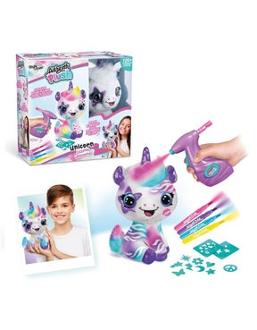Canal Toys Airbrush Plush Unicorn