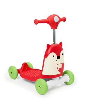 Skip Hop Zoo 3in1 Ride On Toy -  Fox