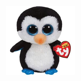 TY Toys Beanie Boos - Waddle Black and White Penguin Regular